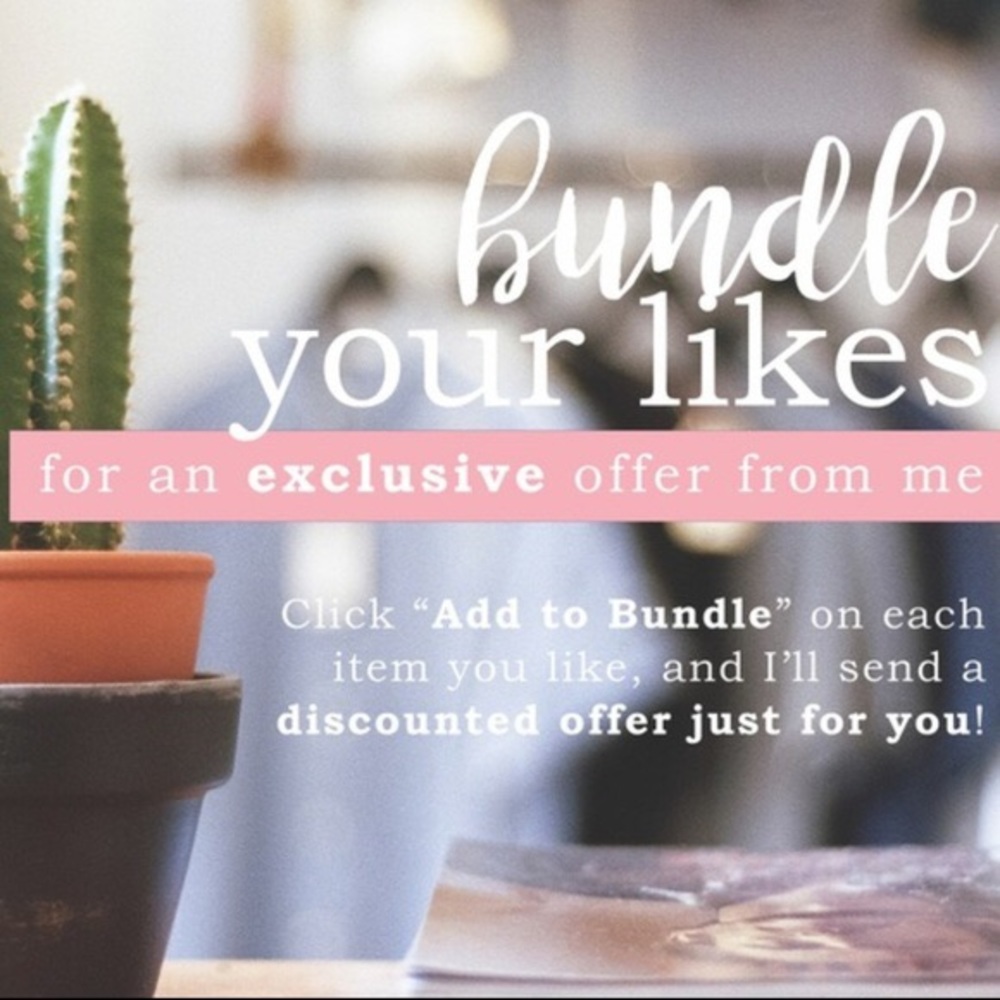 🌸BUNDLE YOUR LIKES FOR PRIVATE DISCOUNTS🌸